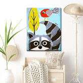 Painting by Numbers Cat and Bird